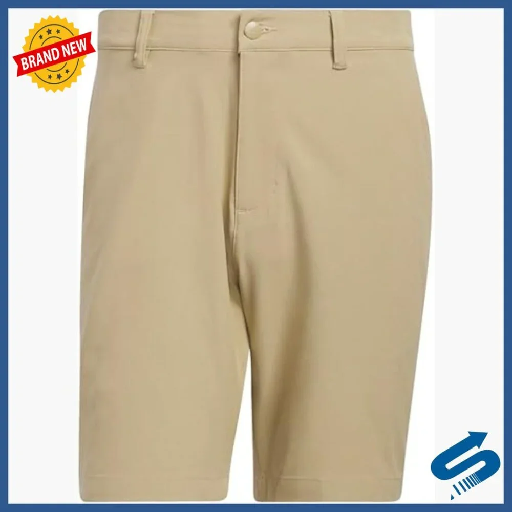 Men's Golf Shorts 10-Inch Inseam Stretch Fabric Water Repellent